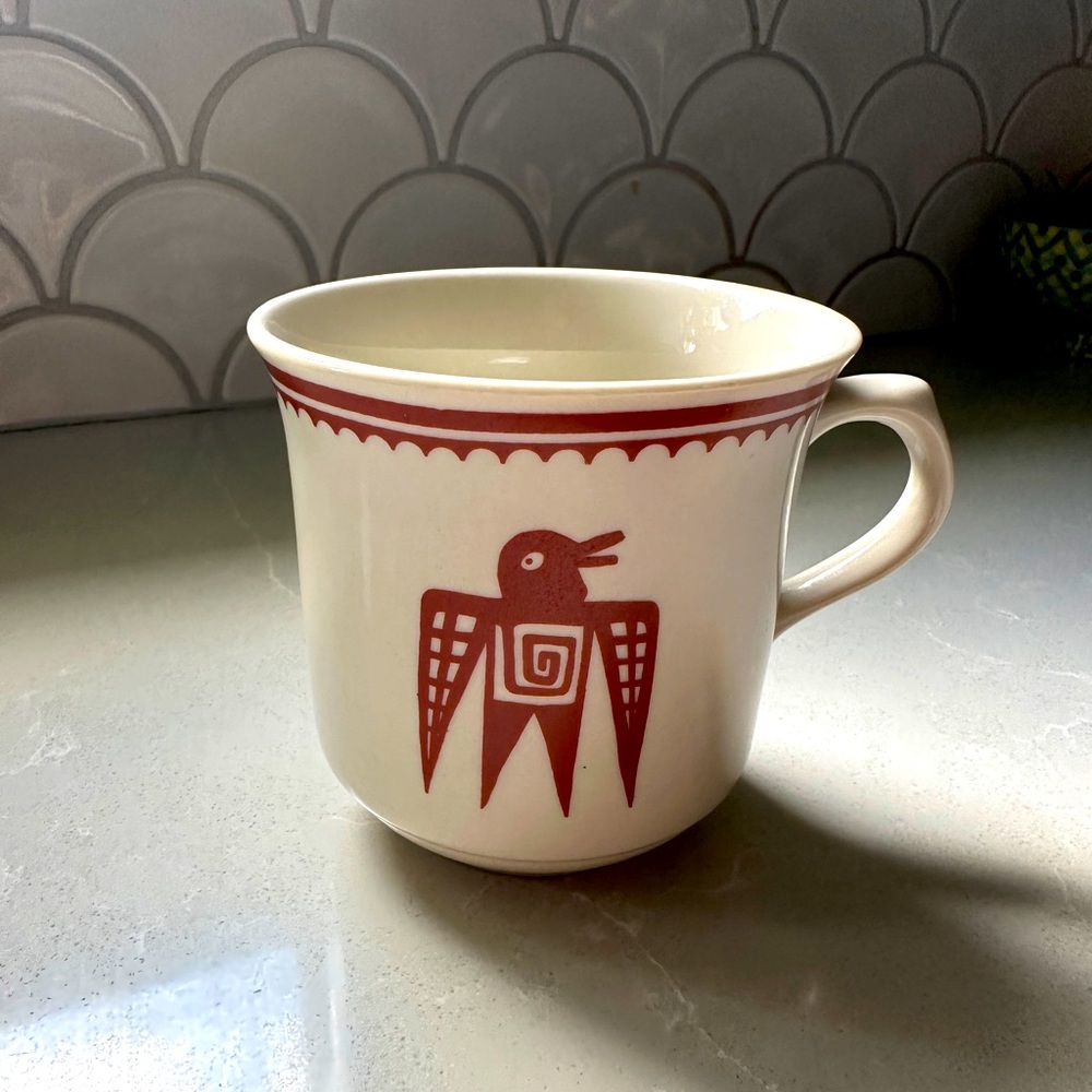 vintage bird design Gabbay mug